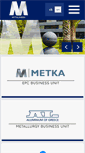 Mobile Screenshot of mytilineos.gr